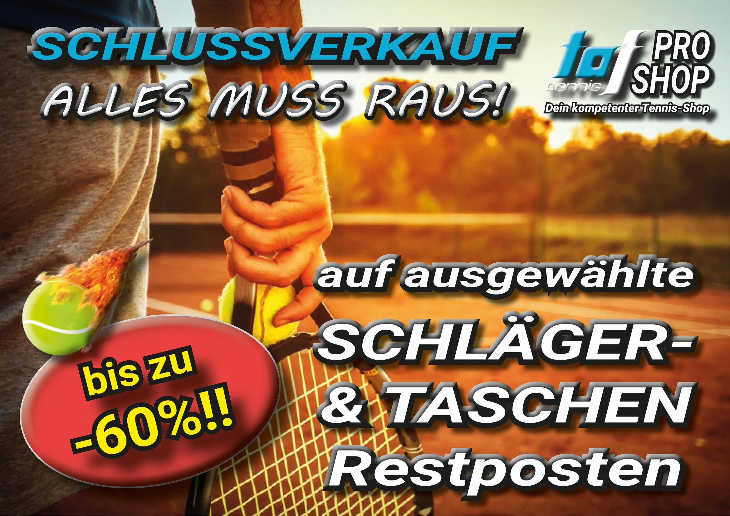 Schlussverkauf schläger nl